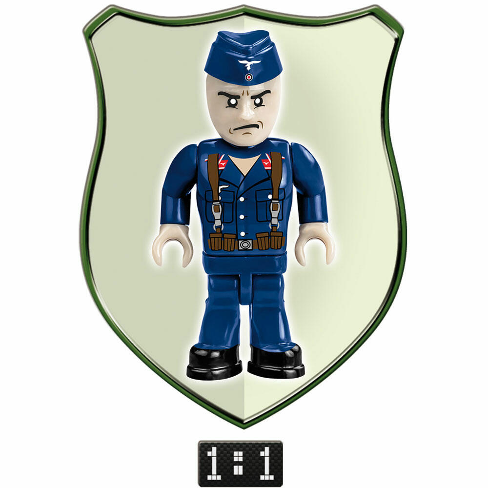 COBI World War 2 VW TYP 166 Schwimmwagen, Militärfahrzeug, Soldaten, Figuren, Spielzeug, Konstruktionsbausteine, Kunststoff, 200 Teile, 2403