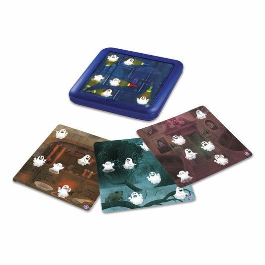 Smart Games Logikspiel Geisterjäger, Denkspiel, Kinderspiel, Kinder Spiel, ab 5 Jahren, SG 433 DE