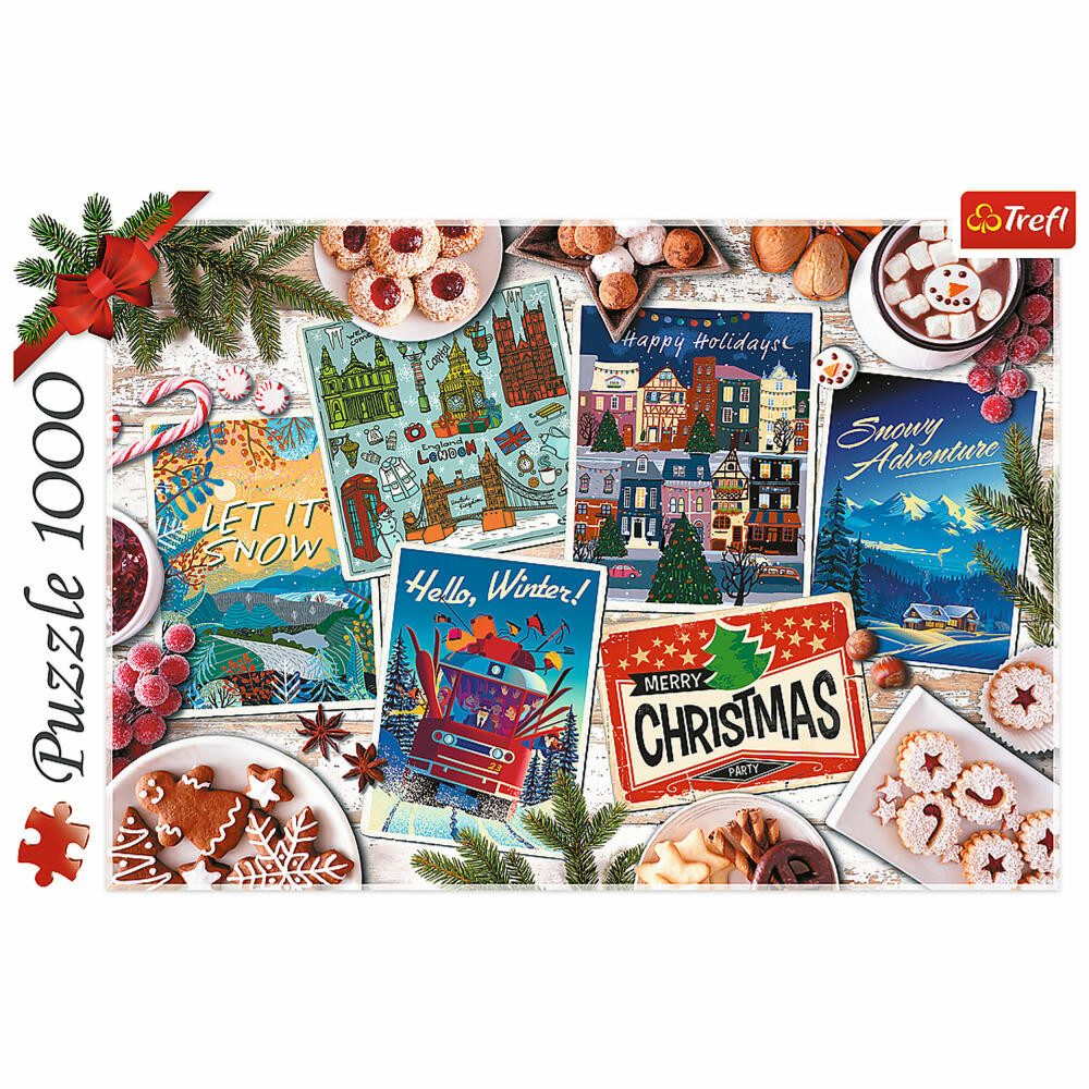 Trefl Puzzle Winter Reminders, 1000 pieces, 68.3 x 48 cm, 10730