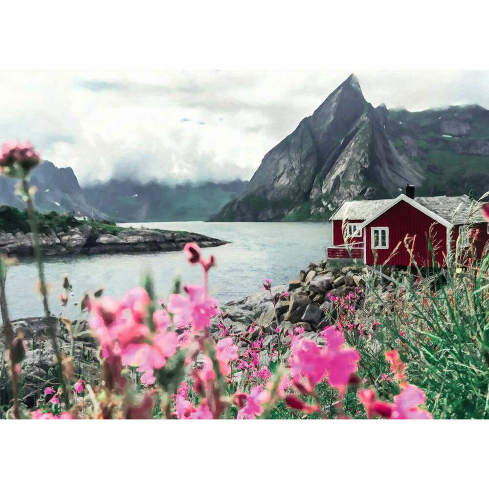 Ravensburger Puzzle Reine - Lofoten - Norwegen, Erwachsenenpuzzle, 1000 Teile, 12000112