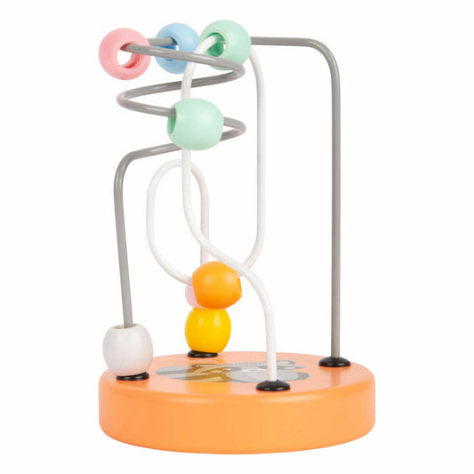 Legler Small Foot Motorikschleife Waschbär Pastell, Spielzeug, ab 12 Monate, 11764