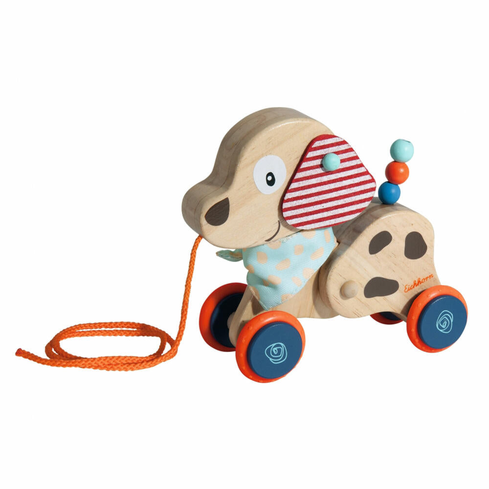 Eichhorn pull-along animal dog, pull-along toy, pull-along animal, pull-along dog, toy, 100005586