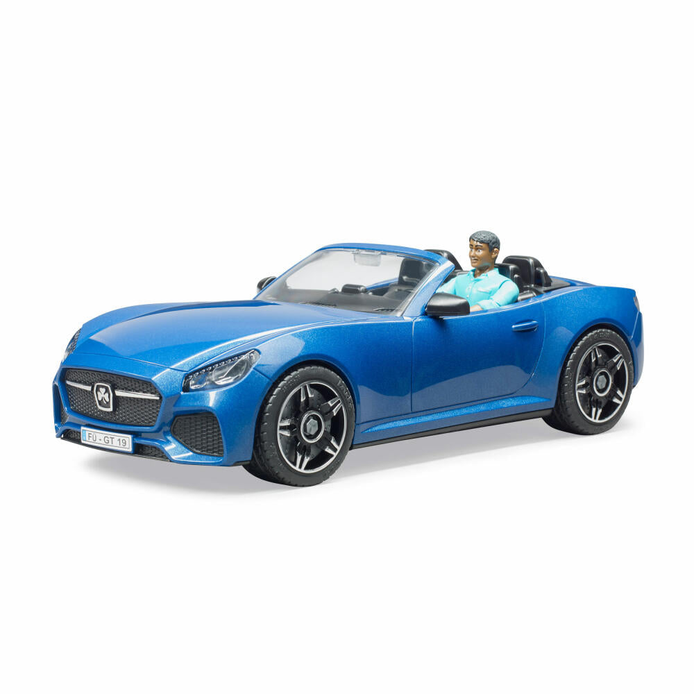 Bruder Leisure Roadster, with driver, model car, model car, vehicle, toy, 03481