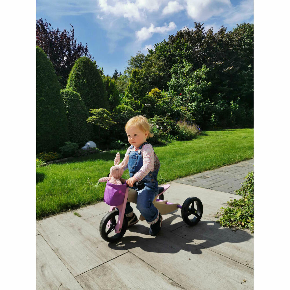 Legler Laufrad-Trike 2 in 1 Rosa, Spielzeug, ab 12 Monate, 11612