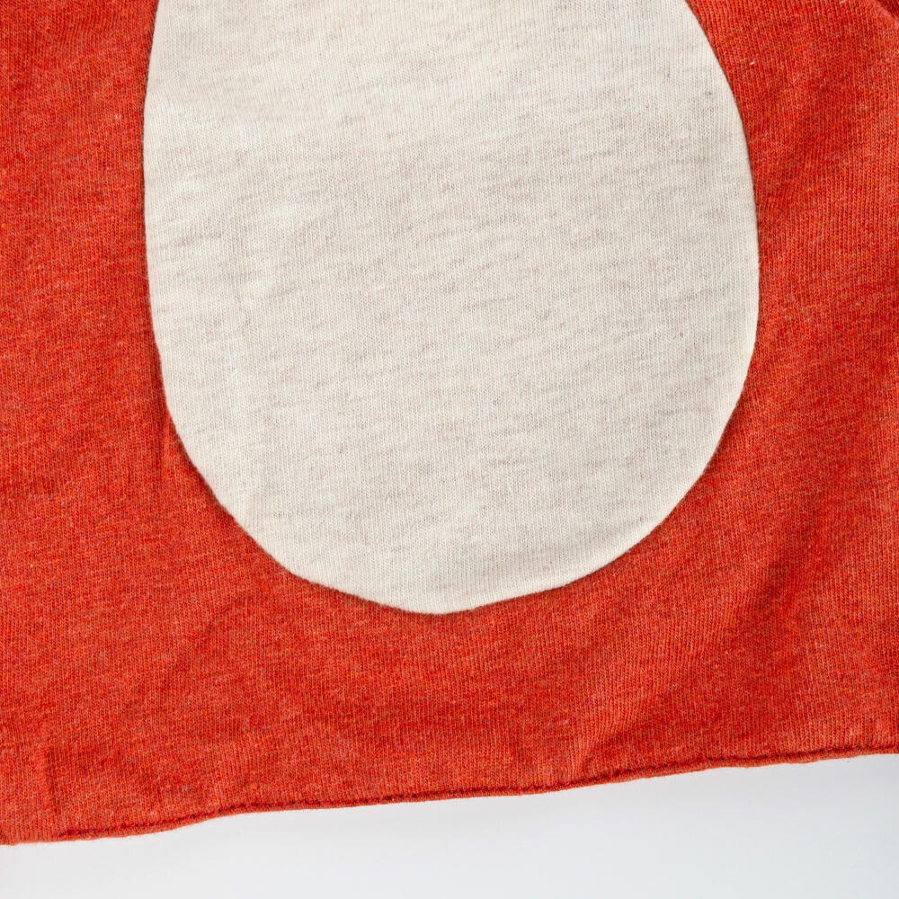 sigikid Jersey-Tuch Fuchs Tiny Tissues, Schnuffeltuch, Schmusetuch, Kuscheltuch, Baumwolle, Orange, 26 cm, 39795