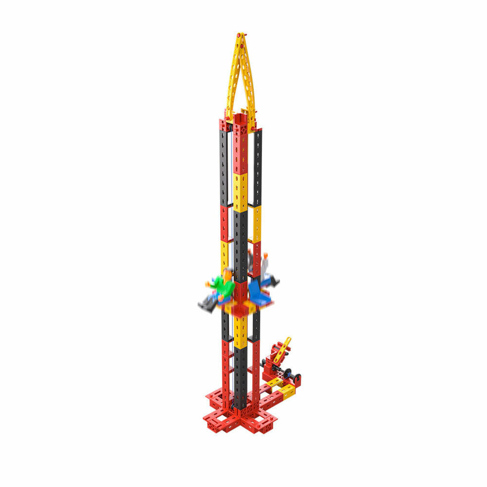 fischertechnik Advanced Crazy Rides, 364-tlg., Baukasten, Konstruktionsspielzeug, Kirmes Attraktionen, 569019