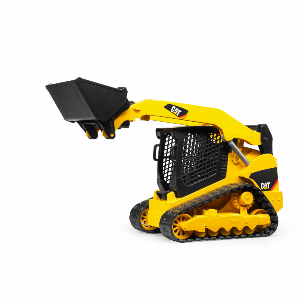 Bruder Construction Vehicles Cat Delta Loader, Compact Track Loader, Model Vehicle, Model Vehicle, Toy, 02136