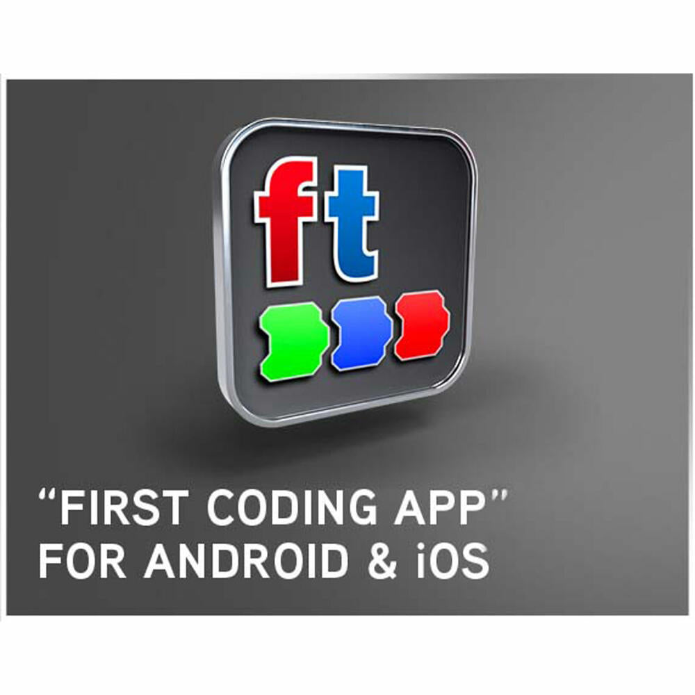 Fischertechnik Early Coding, 25-tlg., Informatik, Roboter, Baukasten, Konstruktionsspielzeug, 559889