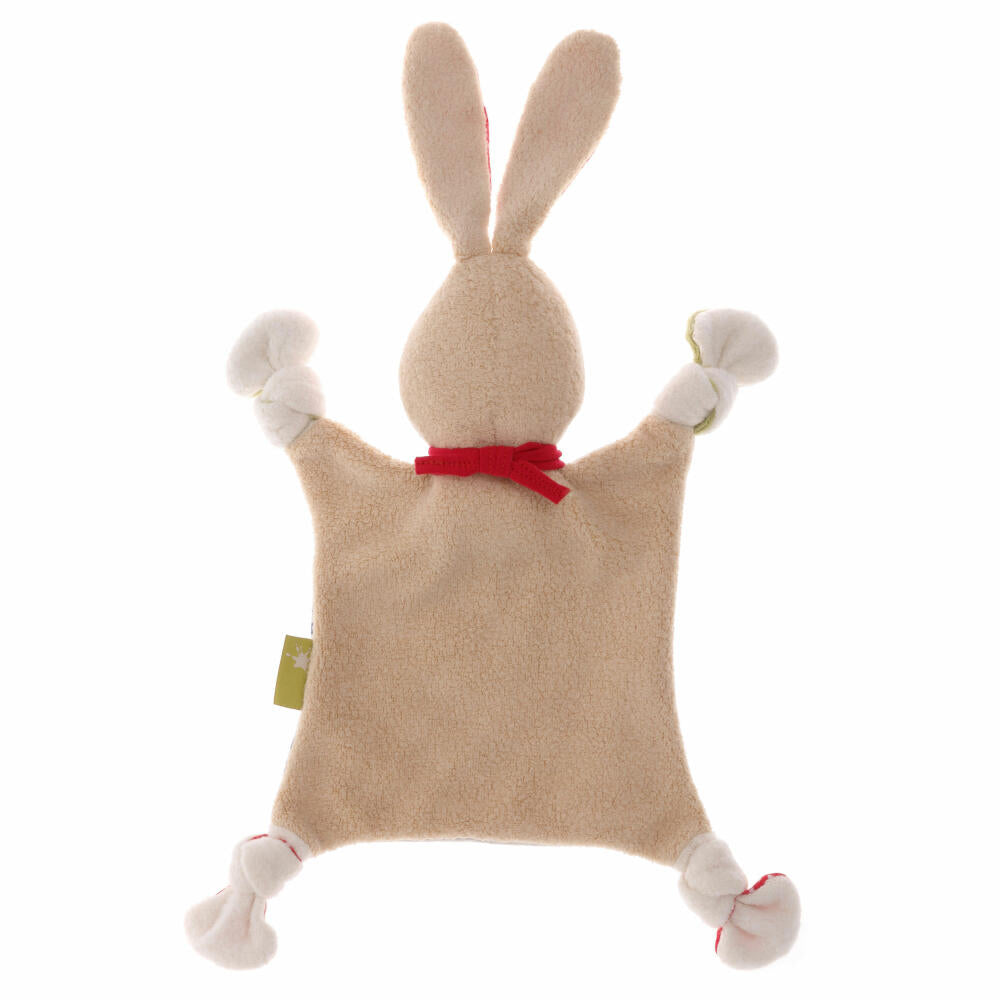 sigikid Green Collection Schnuffeltuch Hase, Schmusetuch, Kuscheltuch, Babytuch, Schnuffel Tuch, Babyspielzeug, Baby Spielzeug, kbA Baumwolle, Blau, 40504