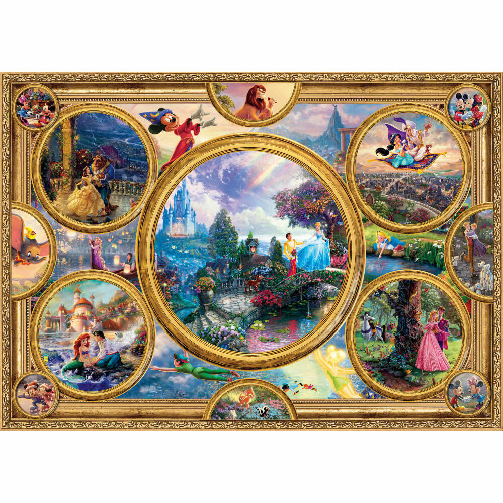 Schmidt Spiele Thomas Kinkade Disney Dreams Collection, 2000 pieces, adult puzzle, puzzle, jigsaw puzzle, 59607