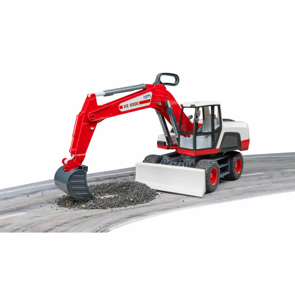 Bruder Construction Vehicles Mobile Excavator, Mobile Excavator, Model Vehicle, Model Vehicle, Toy, 03411