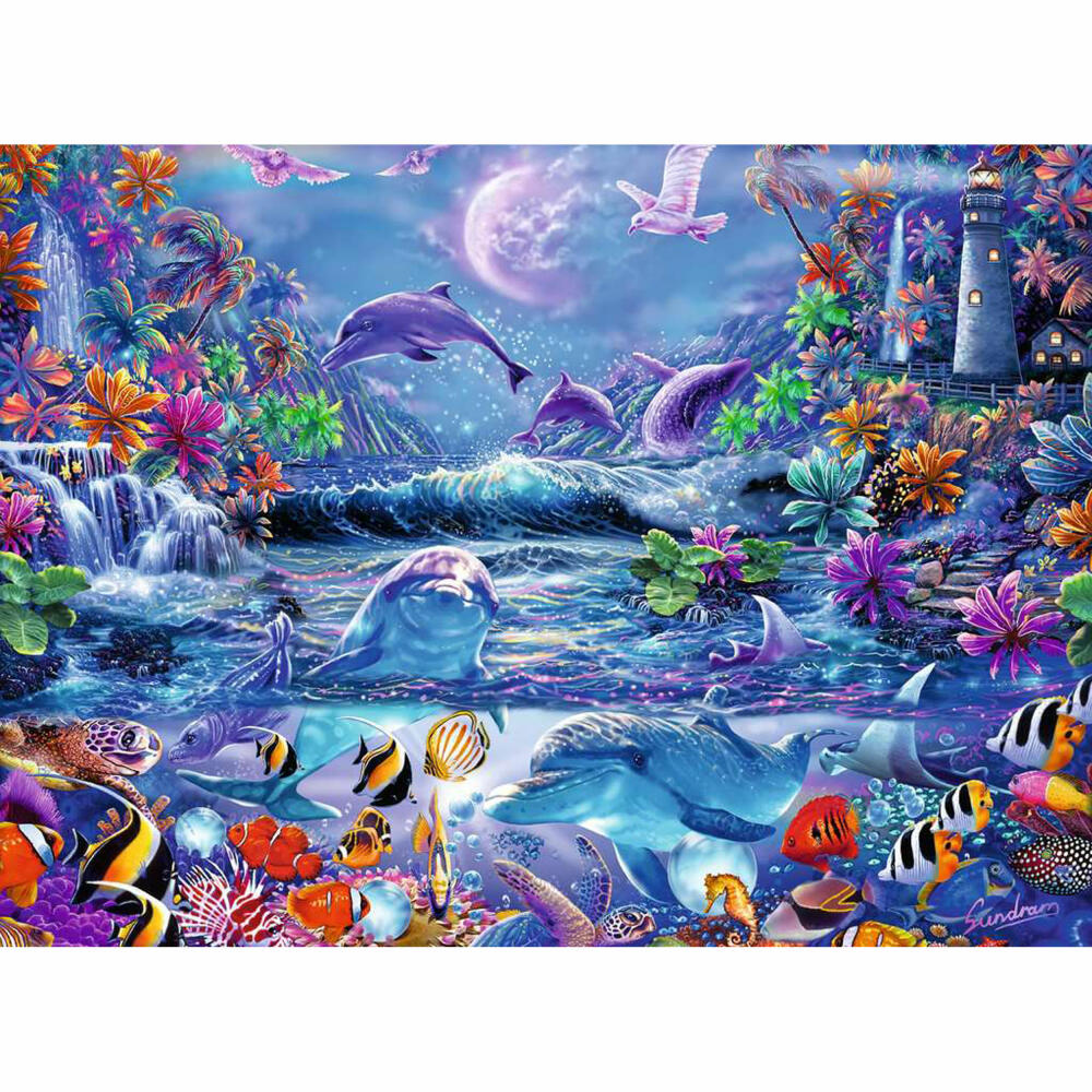 Ravensburger Puzzle Im Zauber des Mondlichts, Erwachsenenpuzzle, 500 Teile, 12000478
