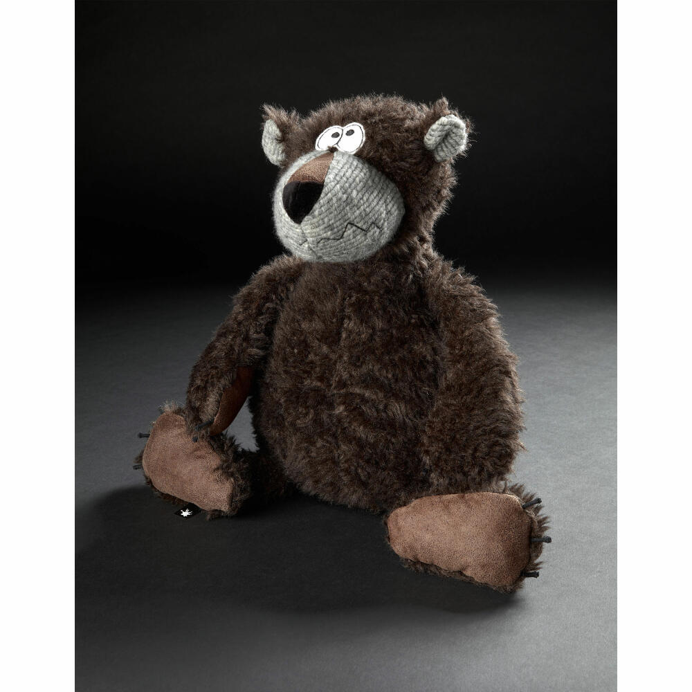 sigikid BEASTS cuddly toy bear Bonsais Big Brother, plush toy, cuddly toy, cuddly animal, dark brown, 39610