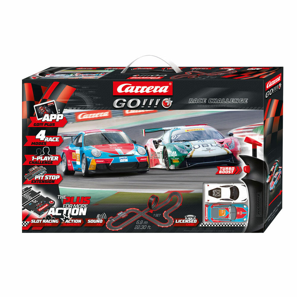 Carrera Race Challenge race track, car, racing car, race track, GO PLUS sets, 20066014