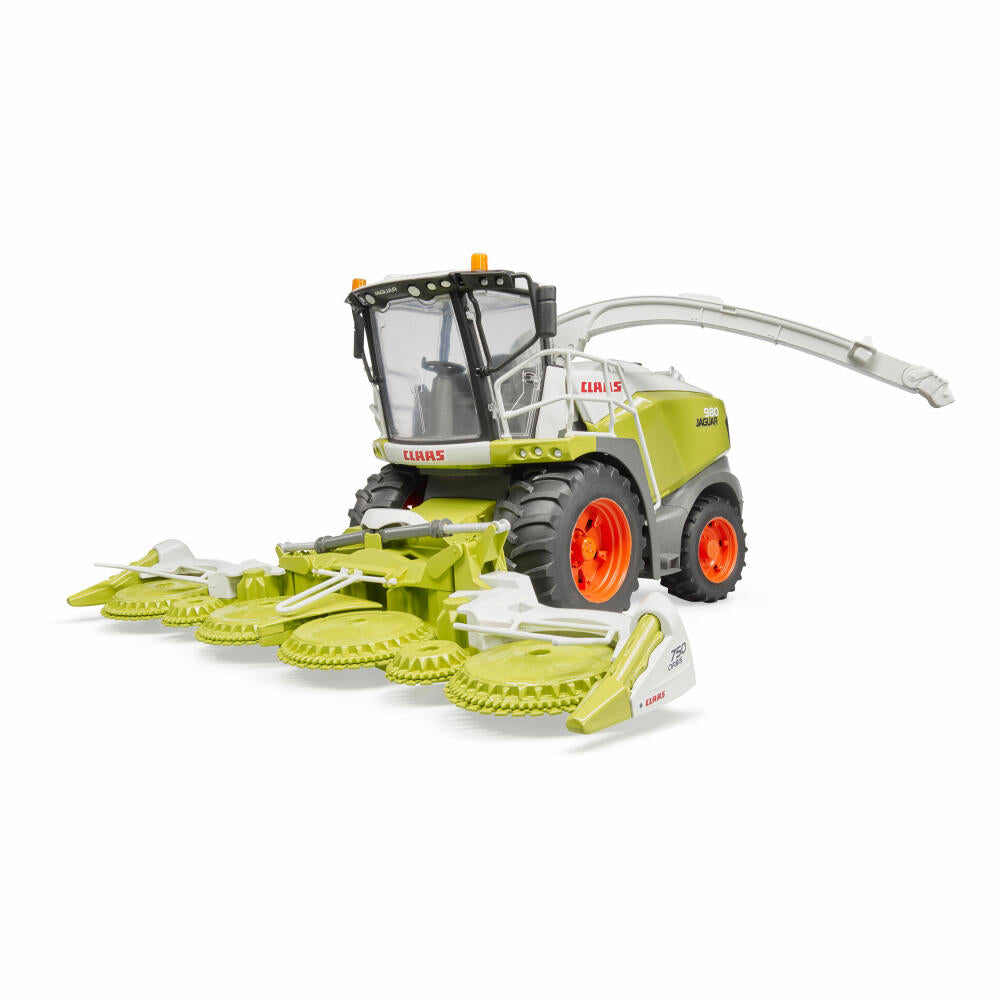 Bruder Agriculture Claas Jaguar 980 Forage Harvester, Harvesting Machine, Model Vehicle, Model Vehicle, Toy, 02134
