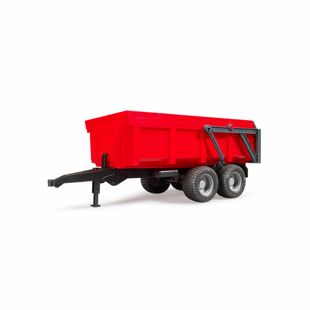 Bruder Agriculture Tipper Trailer, with Automatic Rear Wall, Model Vehicle, Model Vehicle, Toy, 02211