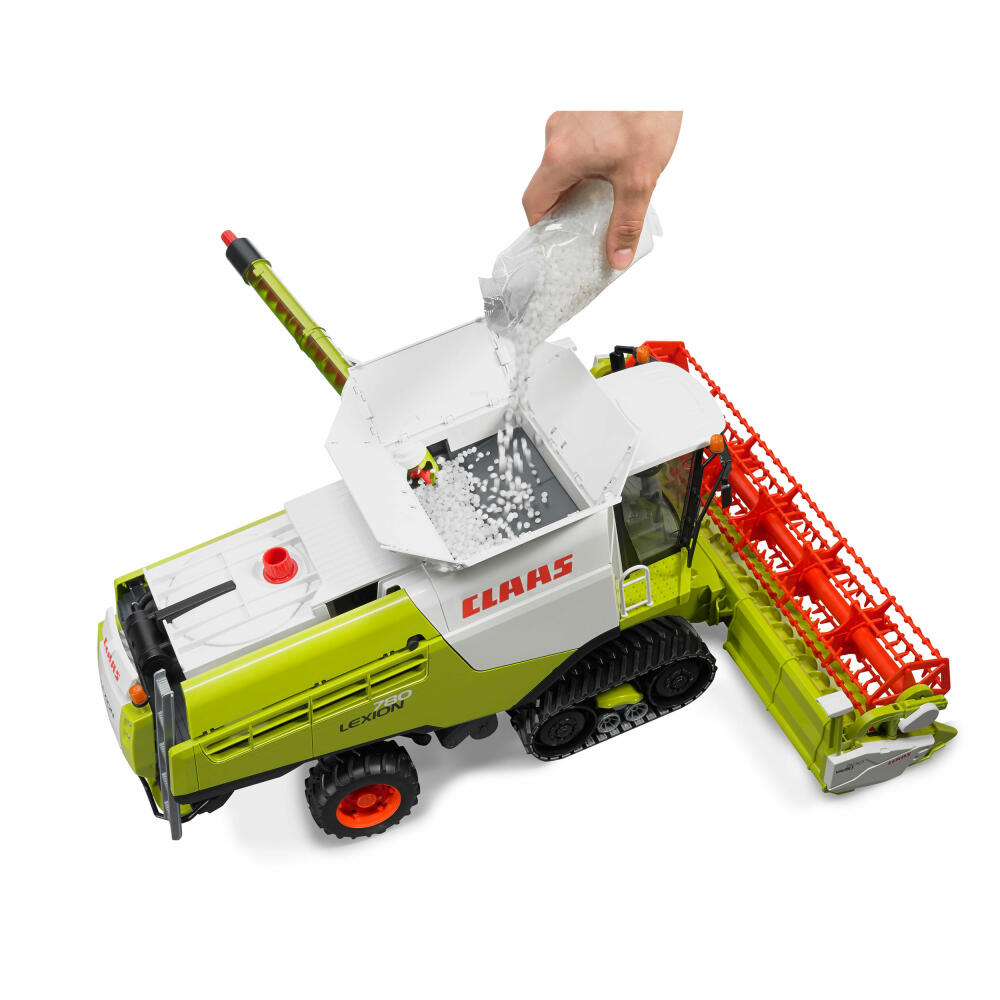 Bruder Agriculture Claas Lexion 780 Terra Trac Combine Harvester, Model Vehicle, Model Vehicle, Toy, 02119