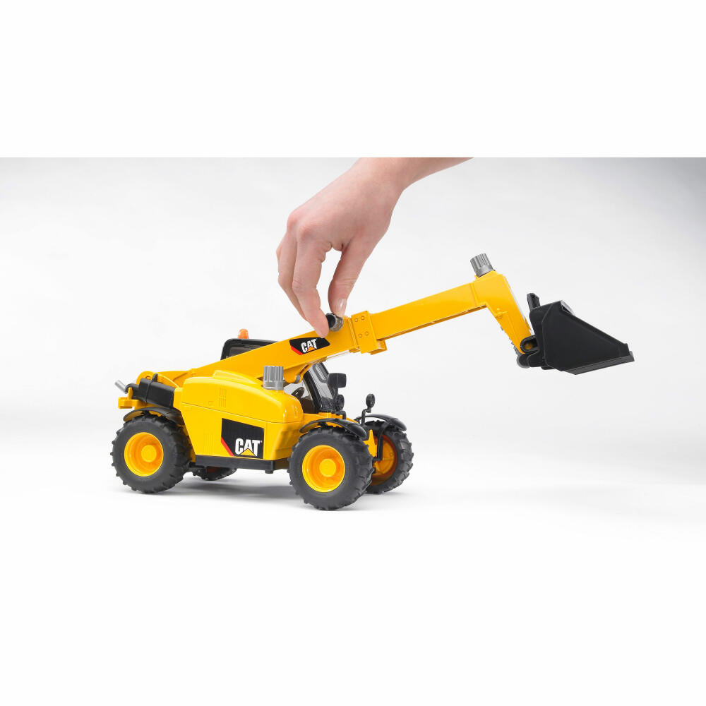 Bruder Construction Vehicles Cat Telescopic Loader, Excavator, Model Vehicle, Model Vehicle, Toy, 02141