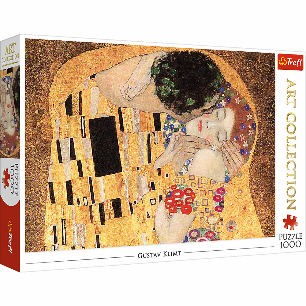 Trefl Puzzle Gustav Klimt - The Kiss, 1000 pieces, 68.3 x 48 cm, 10559