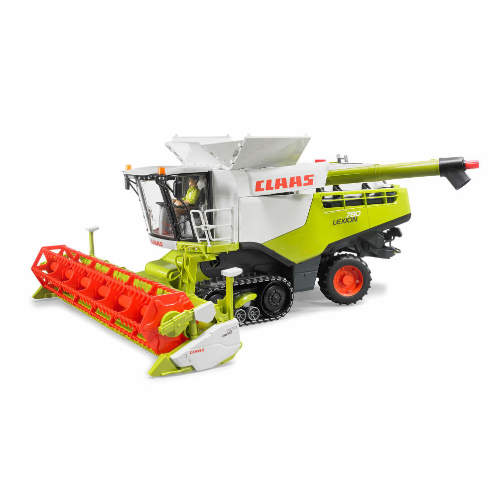 Bruder Agriculture Claas Lexion 780 Terra Trac Combine Harvester, Model Vehicle, Model Vehicle, Toy, 02119