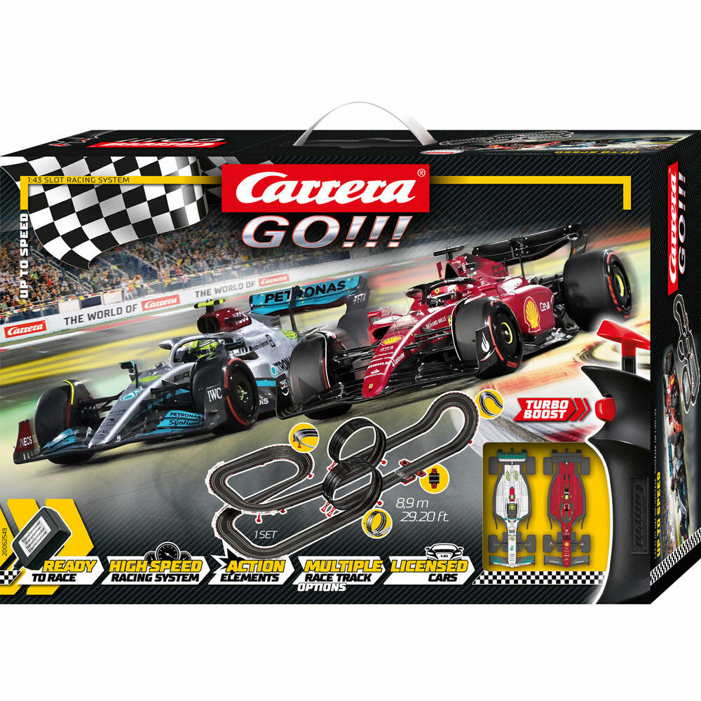 Carrera Up to Speed Rennbahn, Auto, Rennauto, Rennstrecke, GO Sets, 20062549