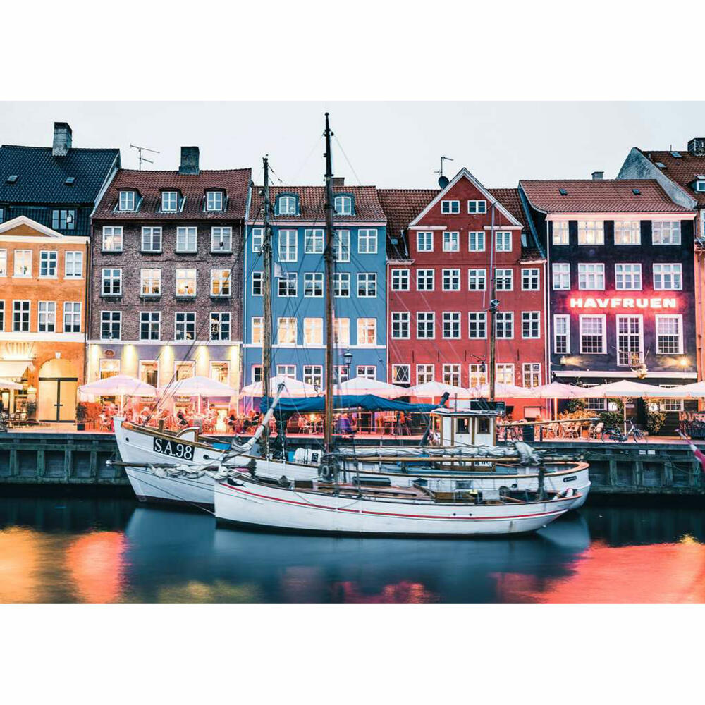 Ravensburger Puzzle Kopenhagen - Dänemark, Erwachsenenpuzzle, 1000 Teile, 12000111