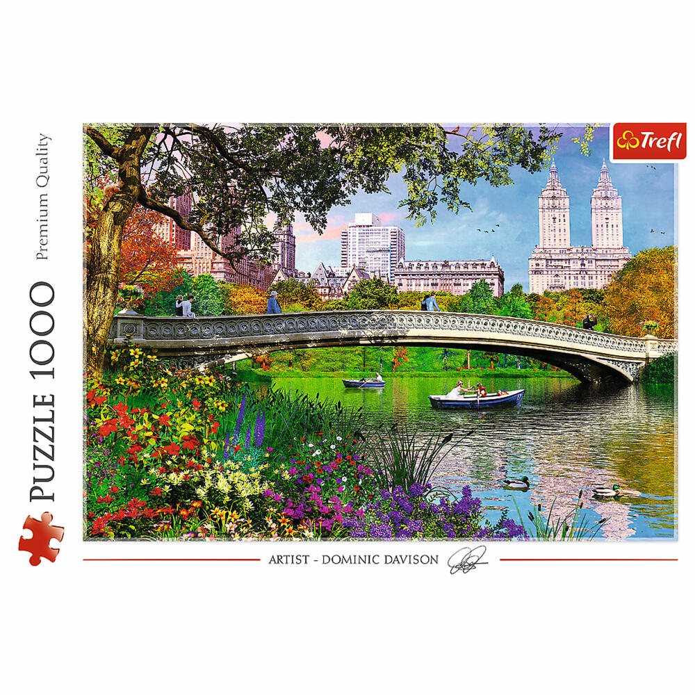 Trefl Puzzle Central Park, New York City, USA, 1000 Teile, 68.3 x 48 cm, 10467