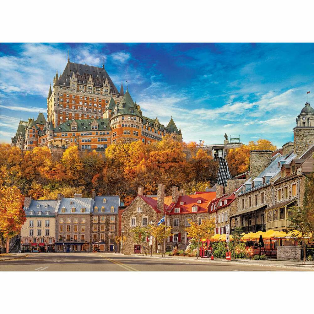 Eurographics Puzzle Quartier Petit Champlain, Smart Cut, 1000 Teile, 68 x 48 cm, 6000-5809