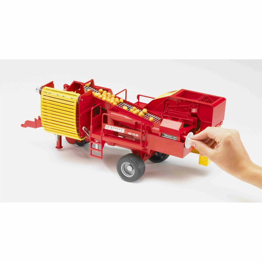 Bruder Agriculture Grimme SE75-30 Potato Harvester, Model Vehicle, Model Vehicle, Toy, Accessories, 02130