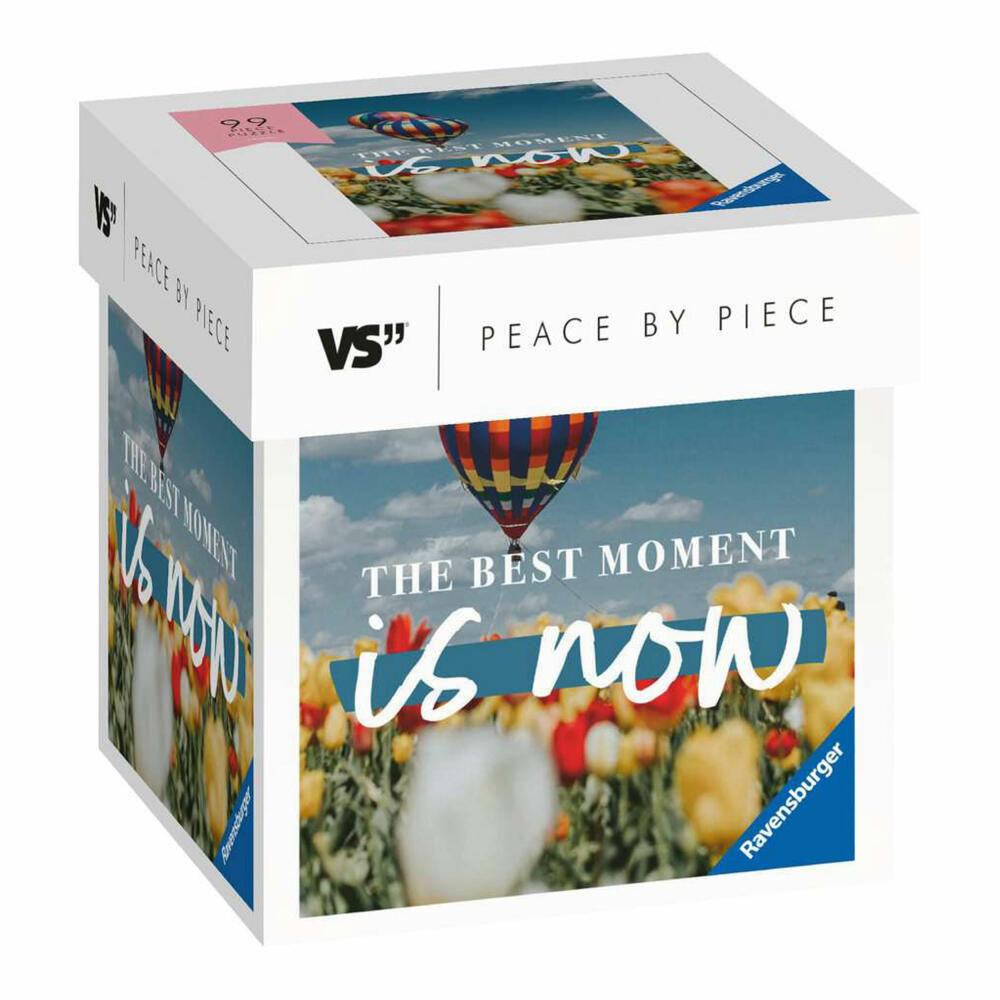 Ravensburger Puzzle The Best Moment is Now, Erwachsenenpuzzle, Visual Statements, 99 Teile, 16964