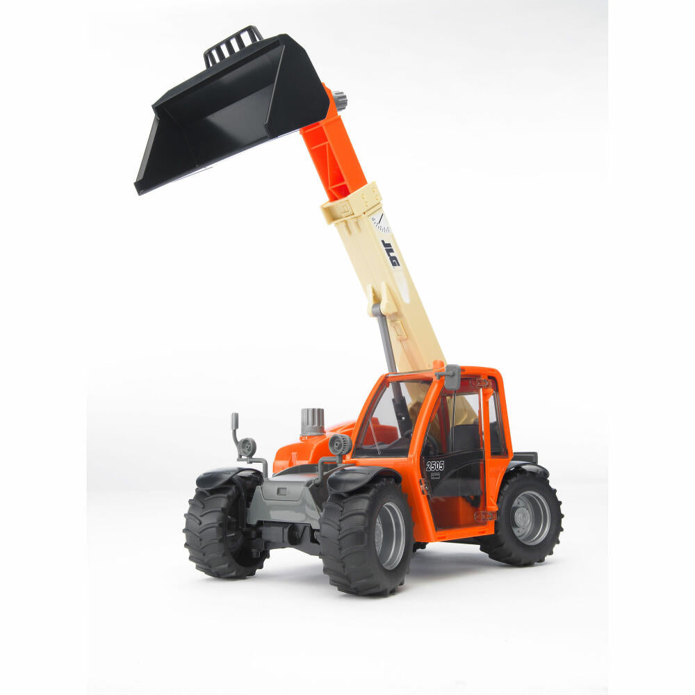 Bruder Construction Vehicles JLG 2505 Telescopic Loader, Excavator, Model Vehicle, Model Vehicle, Toy, 02140