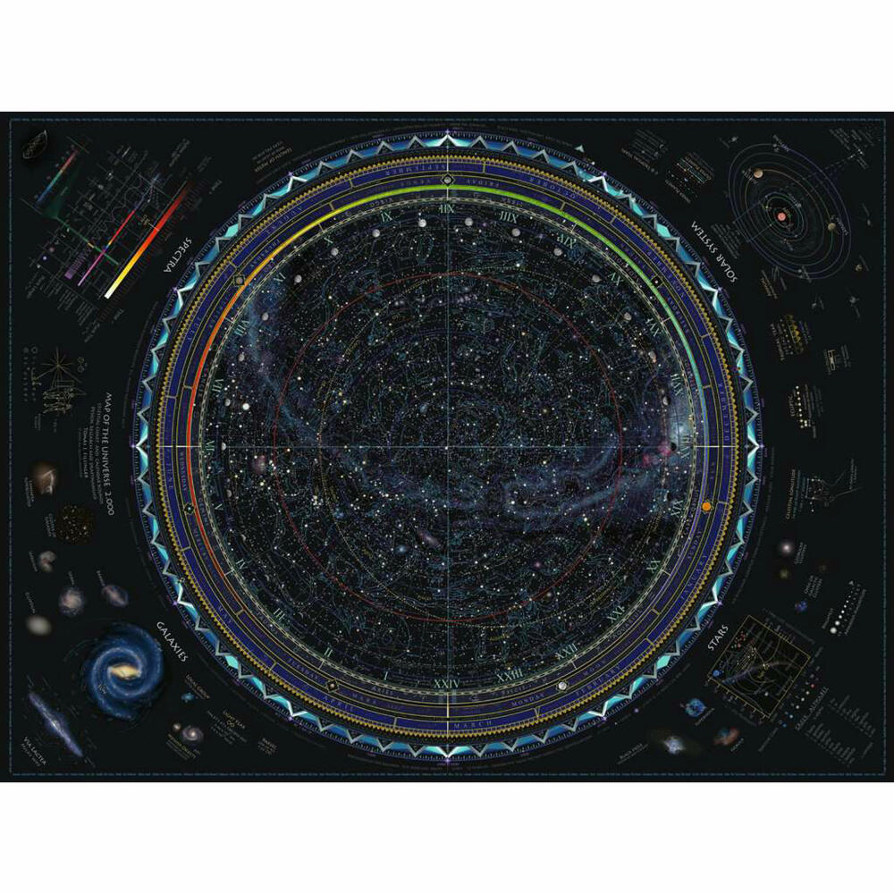 Ravensburger Puzzle Universum, Erwachsenenpuzzle, 1500 Teile, 12000703