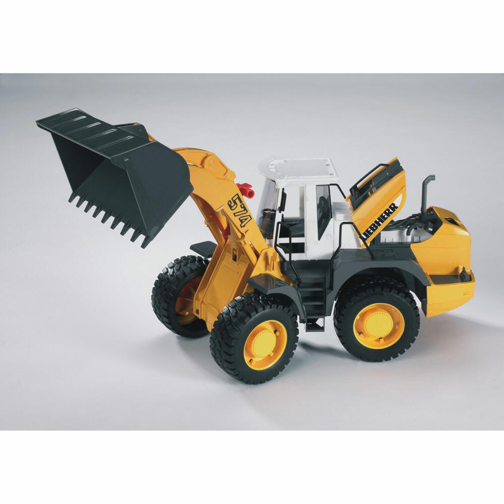 Bruder Baufahrzeuge Liebherr Radlader L574, Baumaschine, Modellfahrzeug, Modell Fahrzeug, Spielzeug, 02430