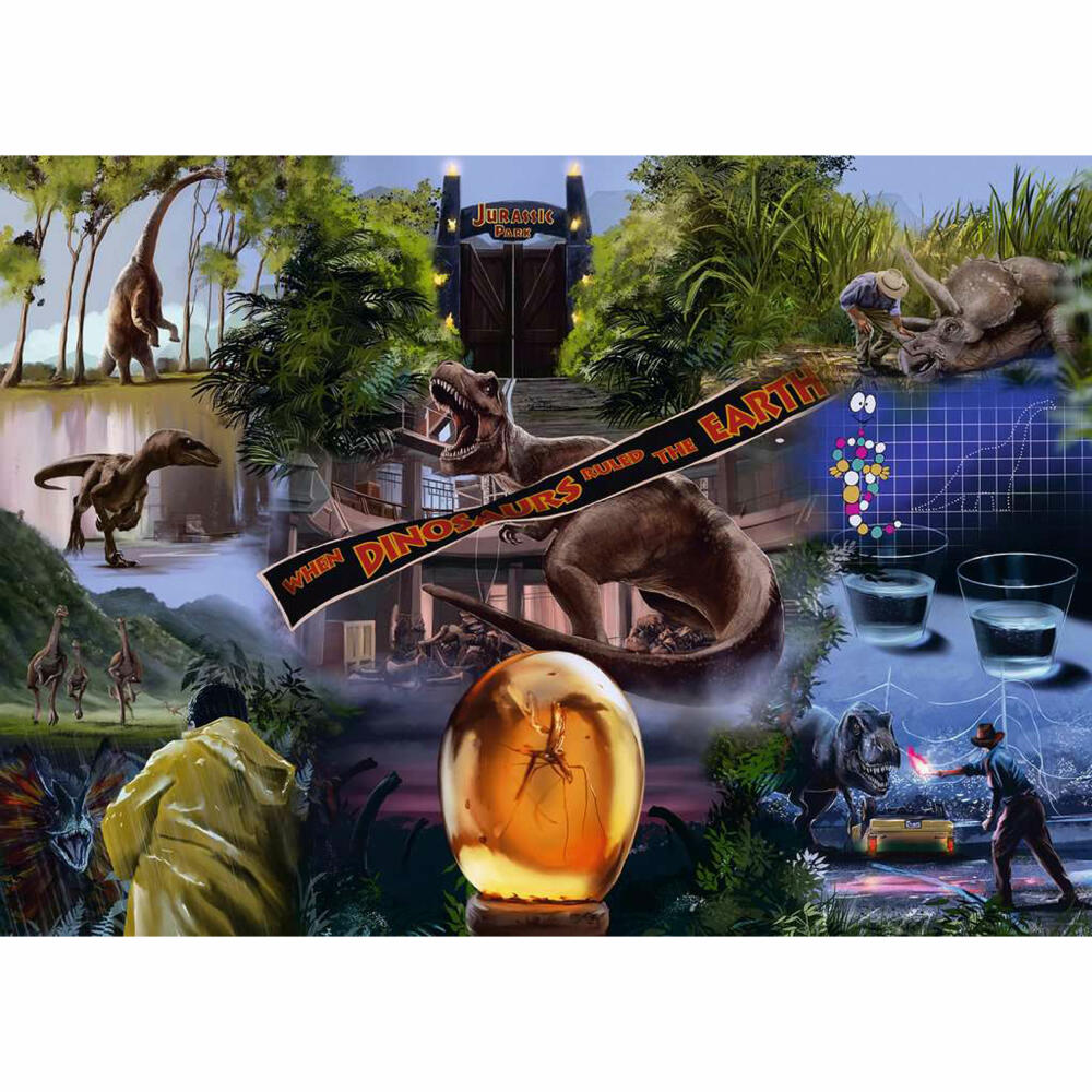 Ravensburger Puzzle Jurassic Park, Erwachsenenpuzzle, 1000 Teile, 12000187