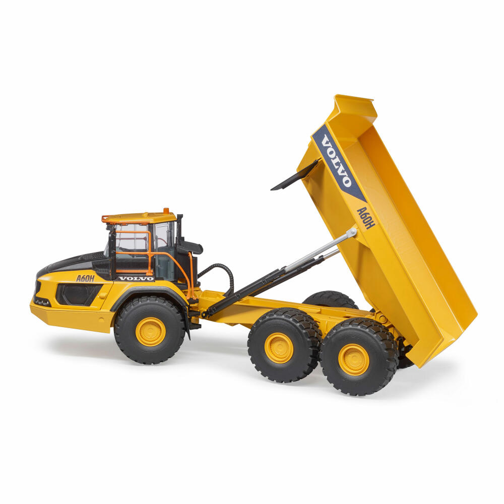 Bruder Construction Vehicles Volvo A60H Dumper, Construction Machine, Model Vehicle, Model Vehicle, Toy, 02455