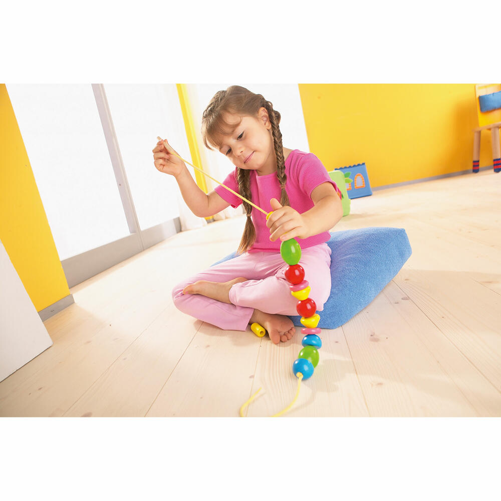 HABA Threading Toy Bambini Beads, Threading Game, Motor Skills Toy, Motor Skills, Toy, from 3 Years, 1001970001
