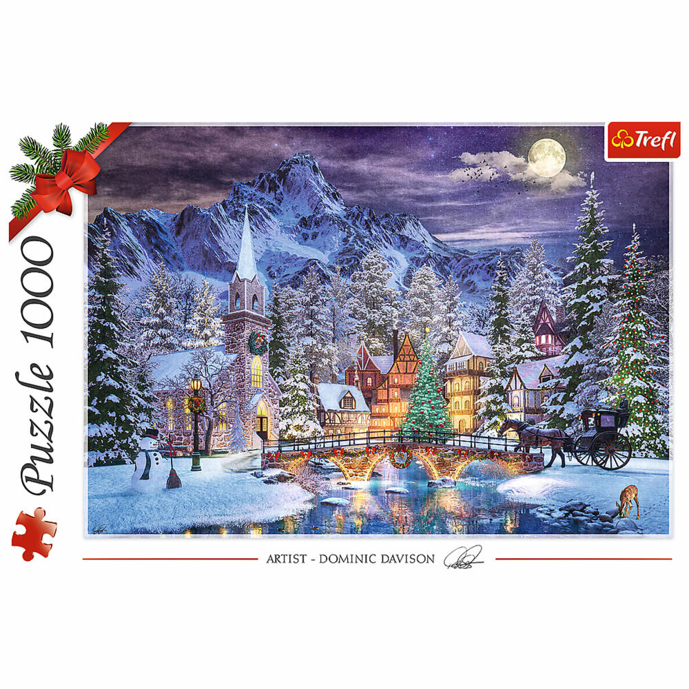 Trefl Puzzle Christmas Atmosphere, Christmas, 1000 pieces, 68.3 x 48 cm, 10629