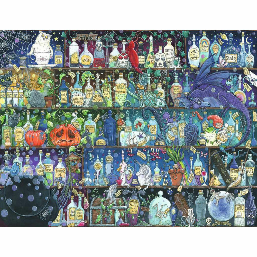 Ravensburger Puzzle Der Giftschrank, Erwachsenenpuzzle, 2000 Teile, 16010