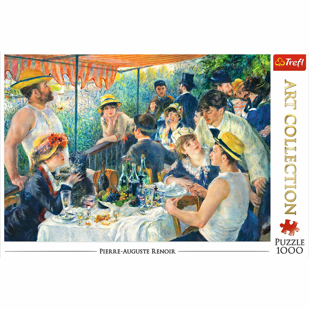 Trefl Puzzle Pierre - Auguste Renoir - Mittagessen, 1000 Teile, 68.3 x 48 cm, 10499