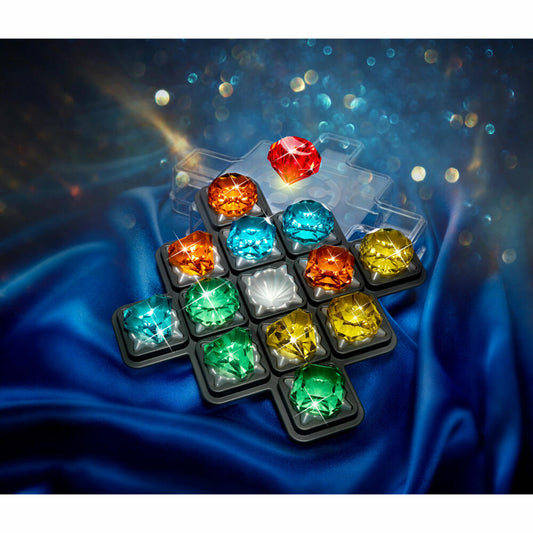 Smart Games Logikspiel Diamantenfieber, Denkspiel, Knobelspiel, Spielzeug, ab 10 Jahren, SG 093 DE