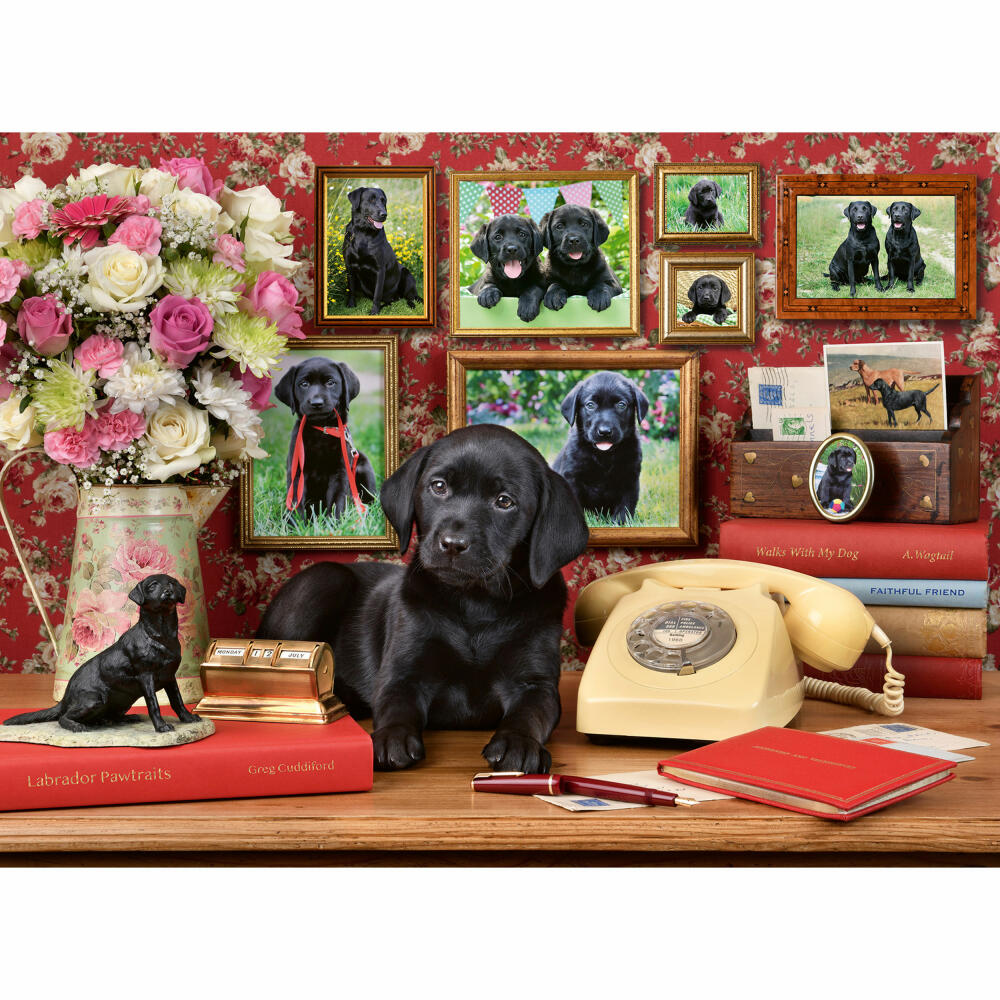 Ravensburger Puzzle My faithful friends, adult puzzle, adult puzzles, standard, 500 pieces, 16591