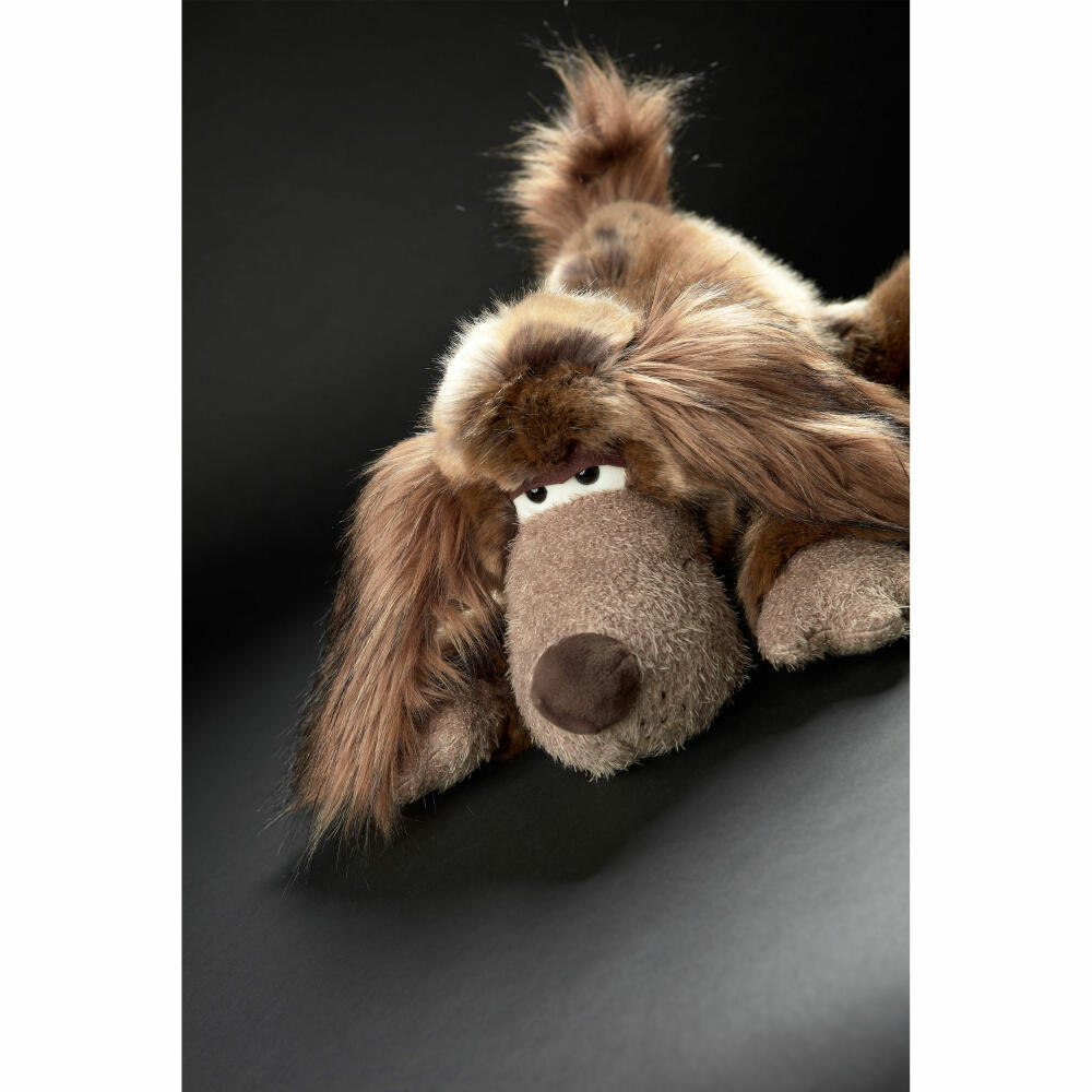 sigikid BEASTS cuddly toy dog Luri Laluri, plush toy, cuddly toy, cuddly animal, brown, 39629