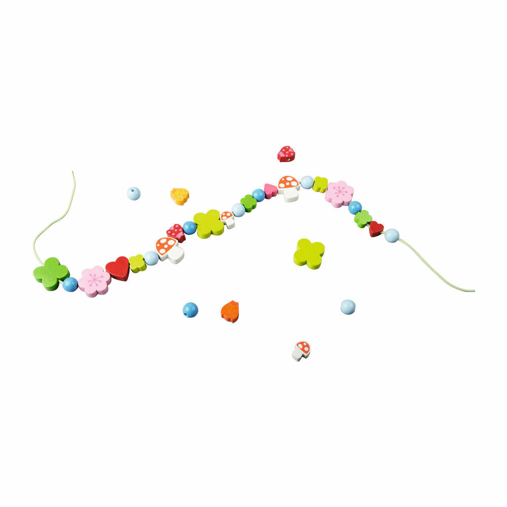 HABA Fädelspiel Glücksbringer, Fädel Spiel, Fädelspiele, Fädelkette, Fädelkreativ, Spielzeug, 302636