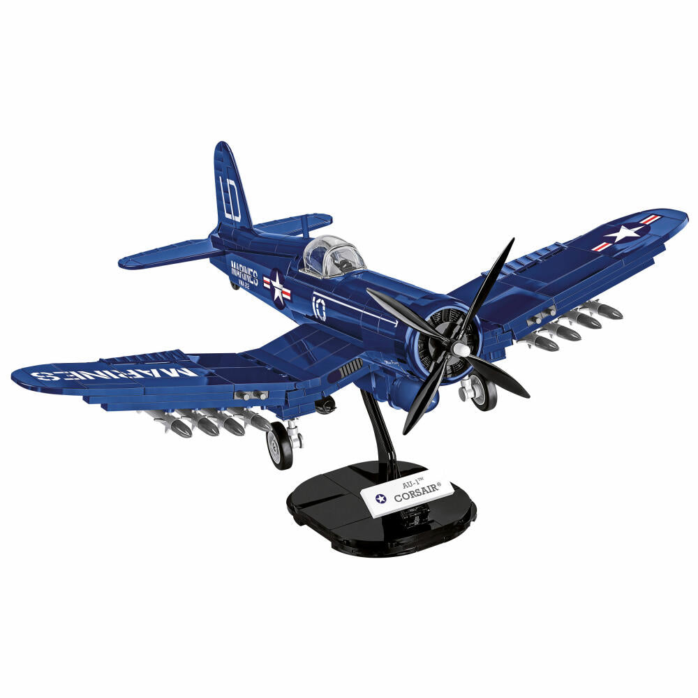 COBI Klemmbausteinset AU-1 Corsair, Korean War Historical Collection, Flugzeug, Klemmbausteine, 330 Teile, 2415
