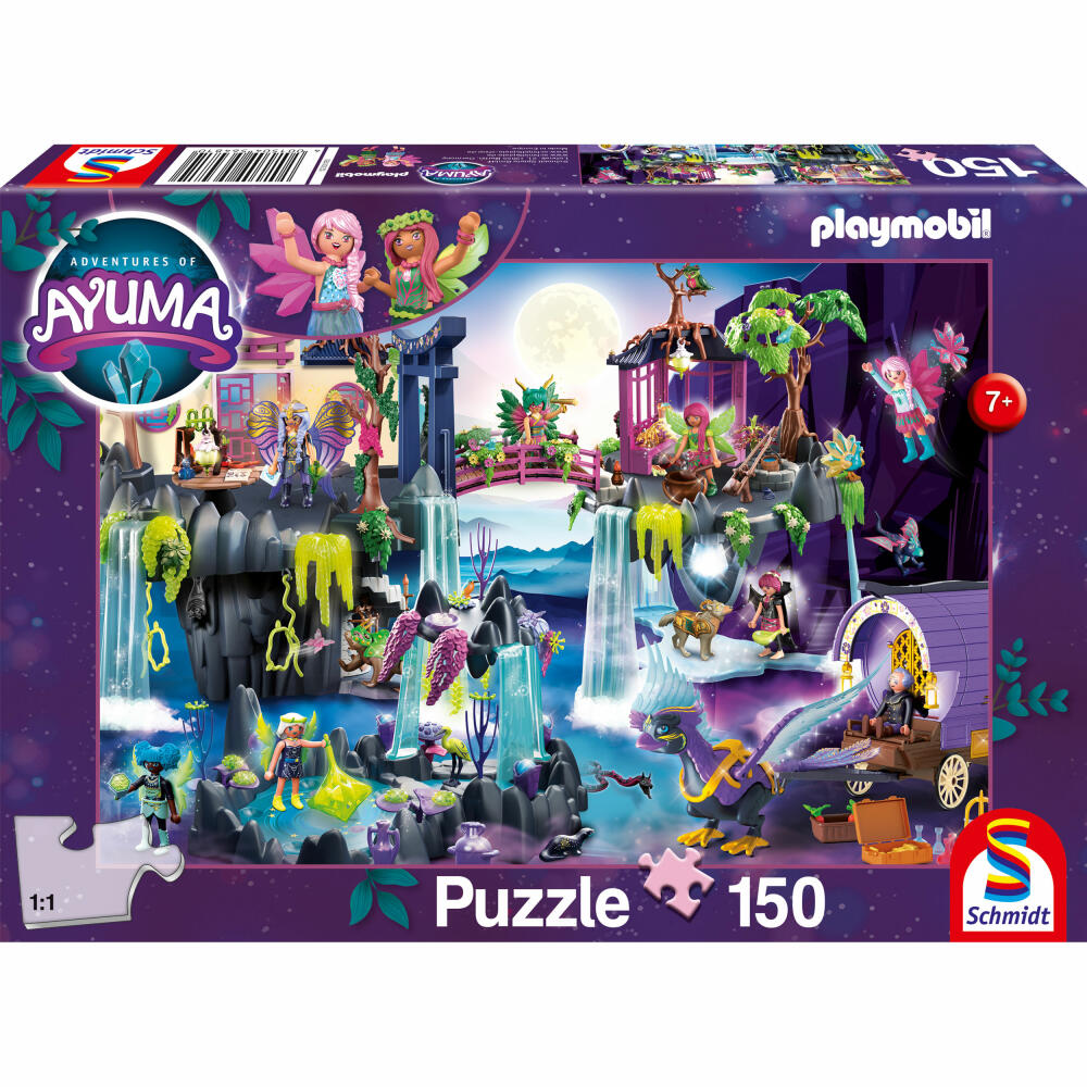 Schmidt Spiele Playmobil Ayuma The Mystical Adventures, Puzzle, Children's Puzzle, 150 Pieces, 56481