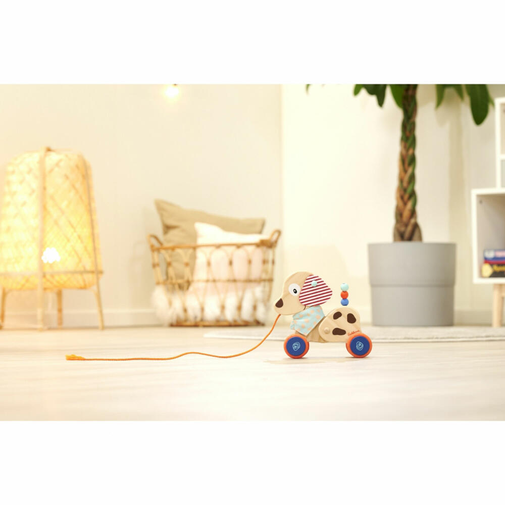 Eichhorn pull-along animal dog, pull-along toy, pull-along animal, pull-along dog, toy, 100005586