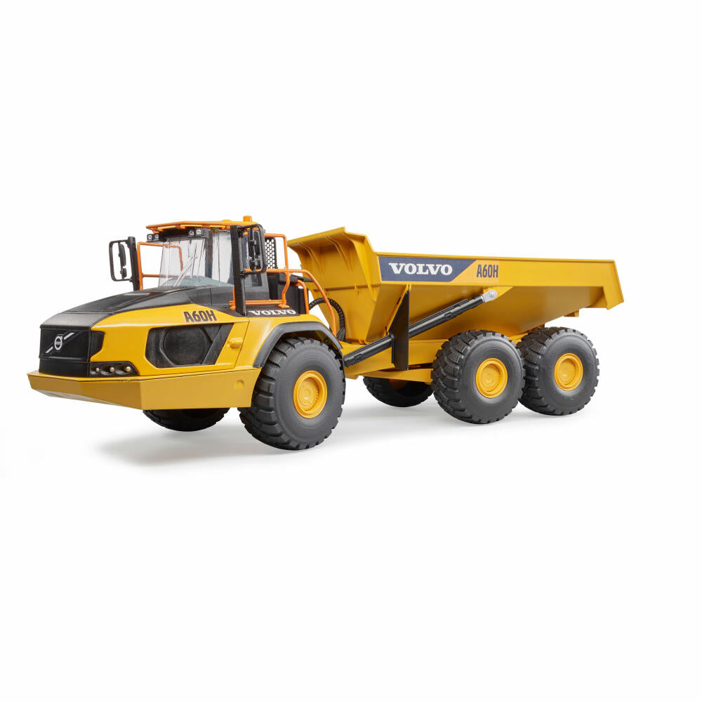 Bruder Construction Vehicles Volvo A60H Dumper, Construction Machine, Model Vehicle, Model Vehicle, Toy, 02455
