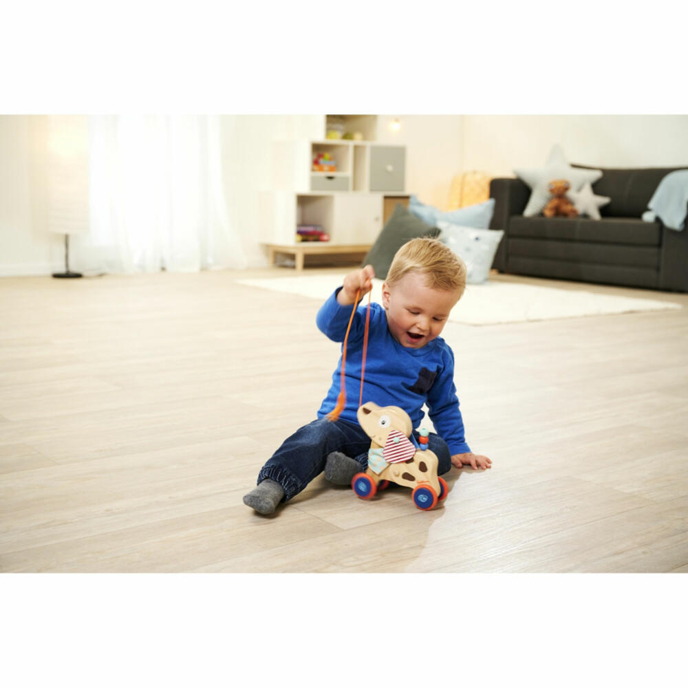 Eichhorn pull-along animal dog, pull-along toy, pull-along animal, pull-along dog, toy, 100005586