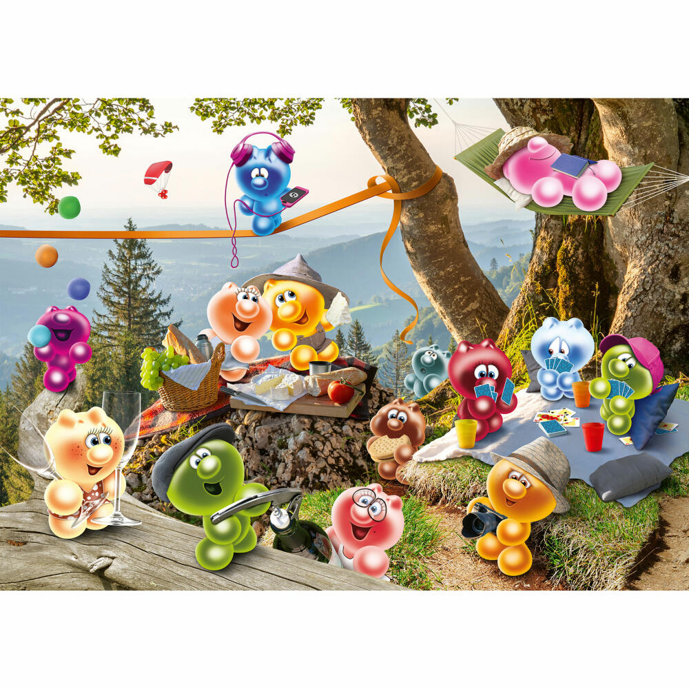 Ravensburger Puzzle Gelini: Off to the Picnic, Adult Puzzle, Adult Puzzles, 1000 Pieces, 16750