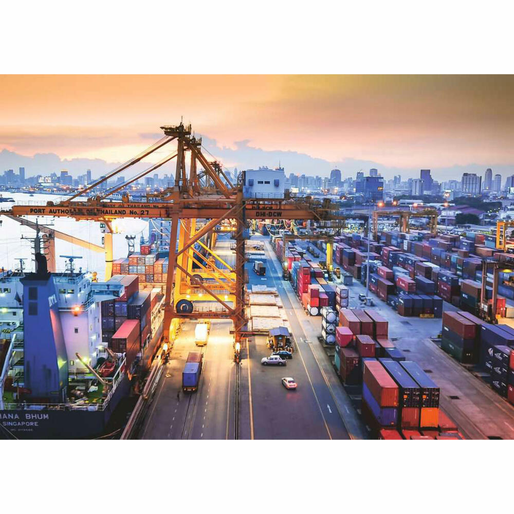 Ravensburger Puzzle Hafen, Erwachsenenpuzzle, 1000 Teile, 12000583